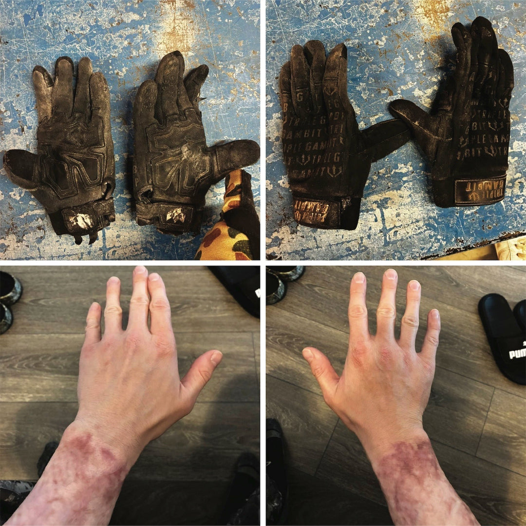 How Triple Gambit Kevlar® Gloves Protected a Customer's Hands