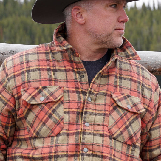 TG Flannel Jacket - Red Dawn
