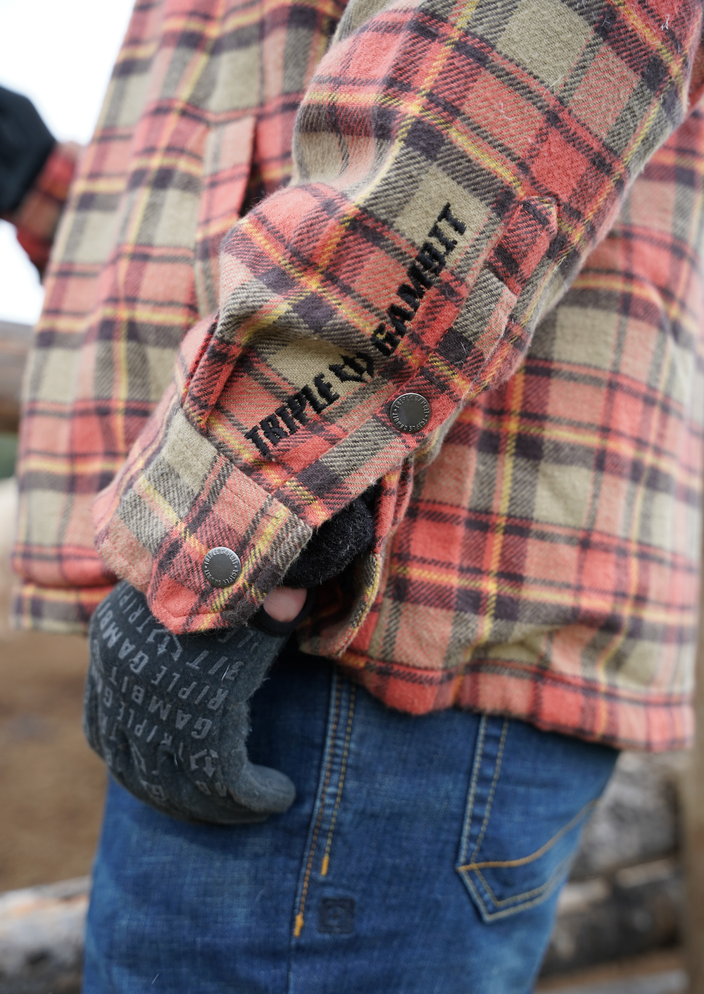 TG Flannel Jacket - Red Dawn