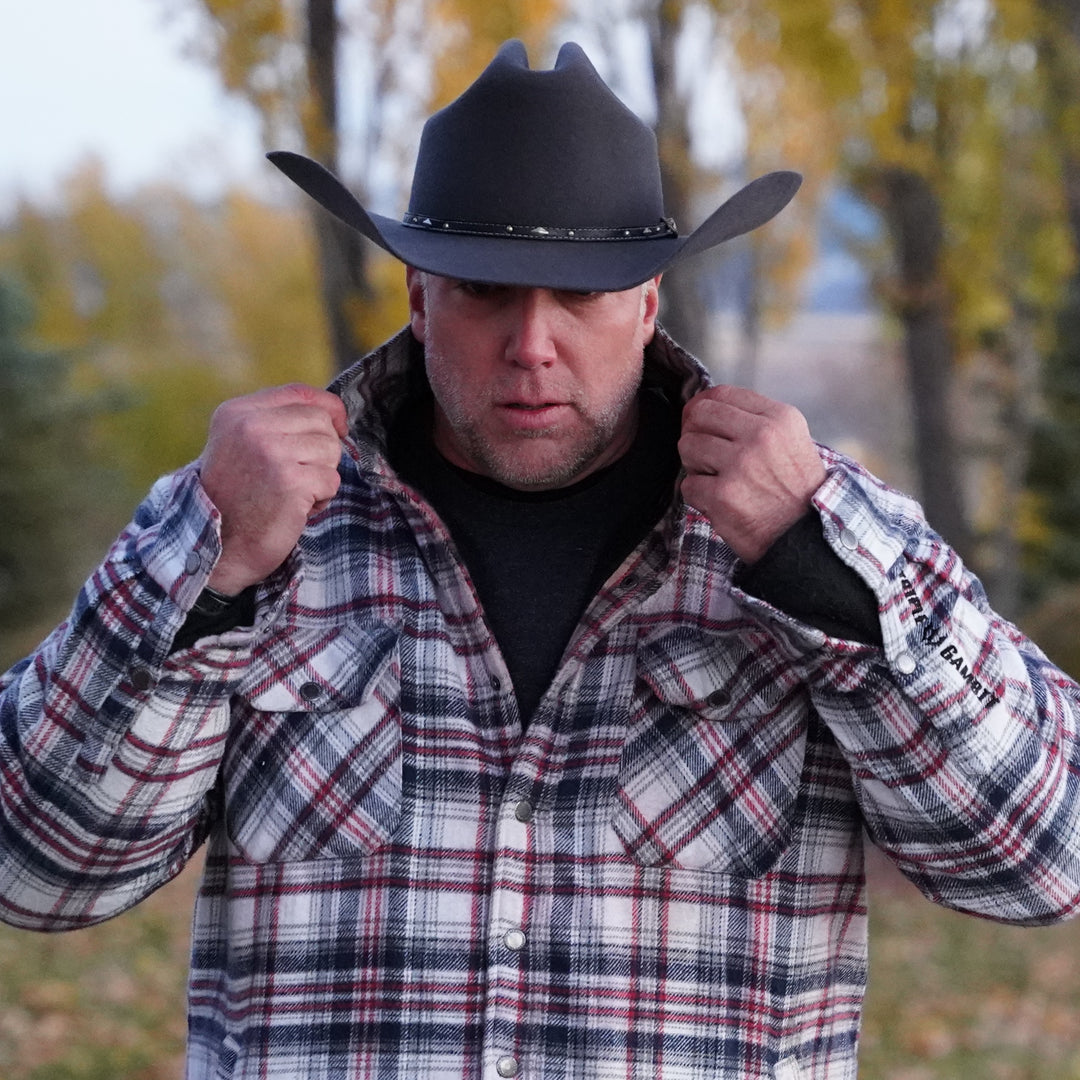 TG Flannel Jacket - Whiskey Rebel